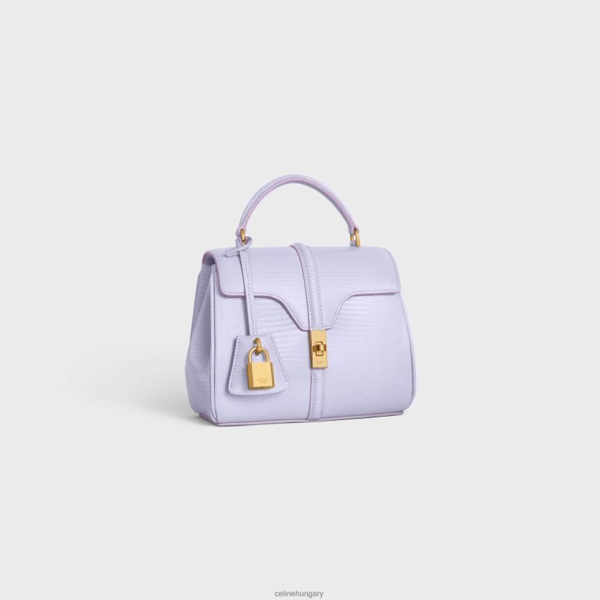 kiegészítők CELINE mini 16 gyíkban világos levendula nők J6P488140