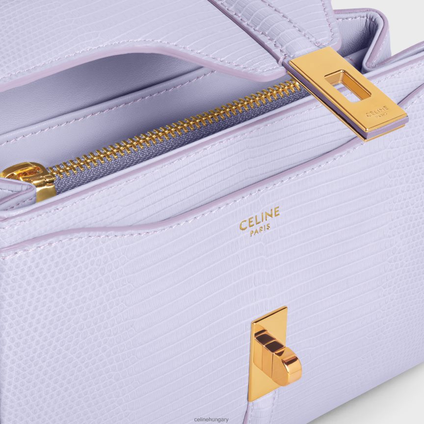 kiegészítők CELINE mini 16 gyíkban világos levendula nők J6P488140