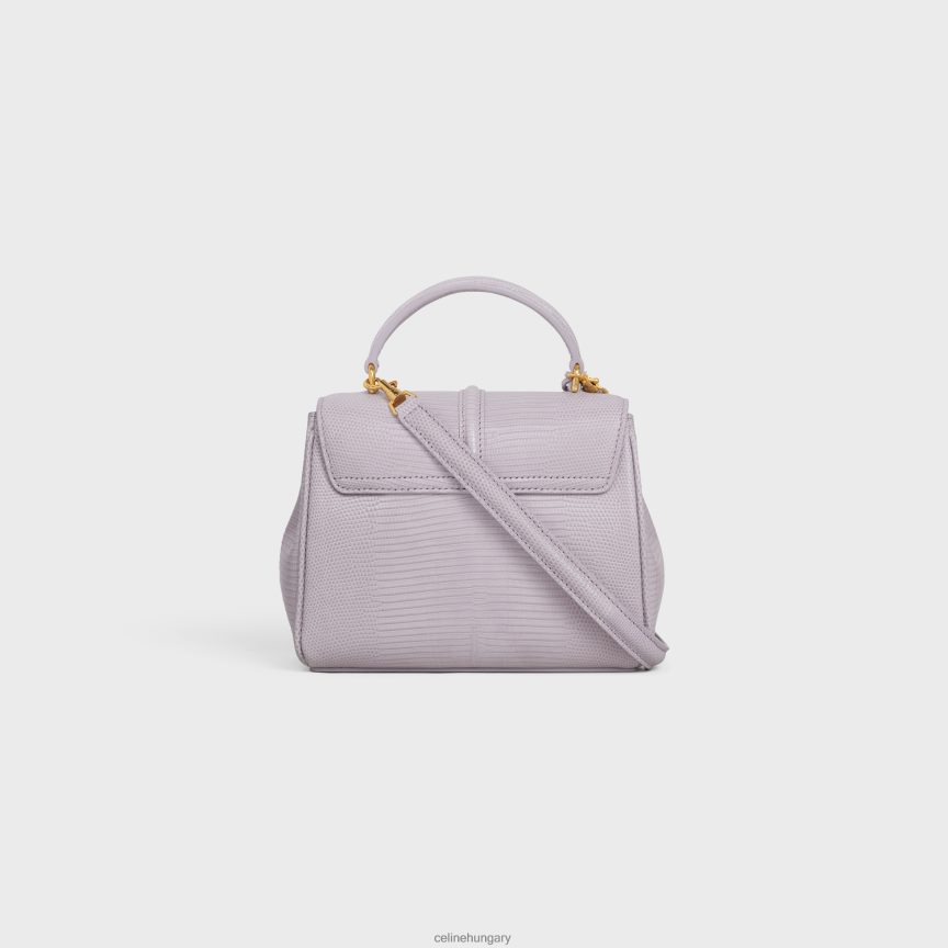 kiegészítők CELINE mini 16 gyíkban világos lila nők J6P488139