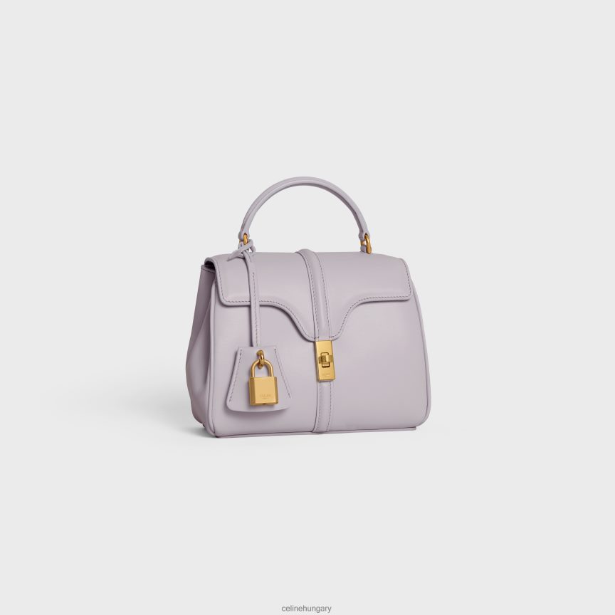 kiegészítők CELINE mini 16 szatén borjúbőrben világos lila nők J6P488133