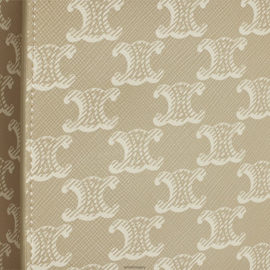 kiegészítők CELINE mini függőleges kabinok triumph vászonból és borjúbőrből grege nők J6P488240