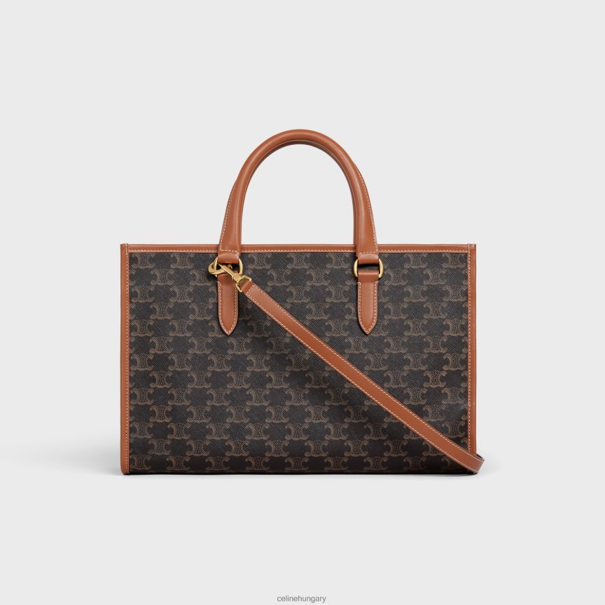 kiegészítők CELINE mini vízszintes kabinok triumph vászonból és borjúbőrből Cser nők J6P488236