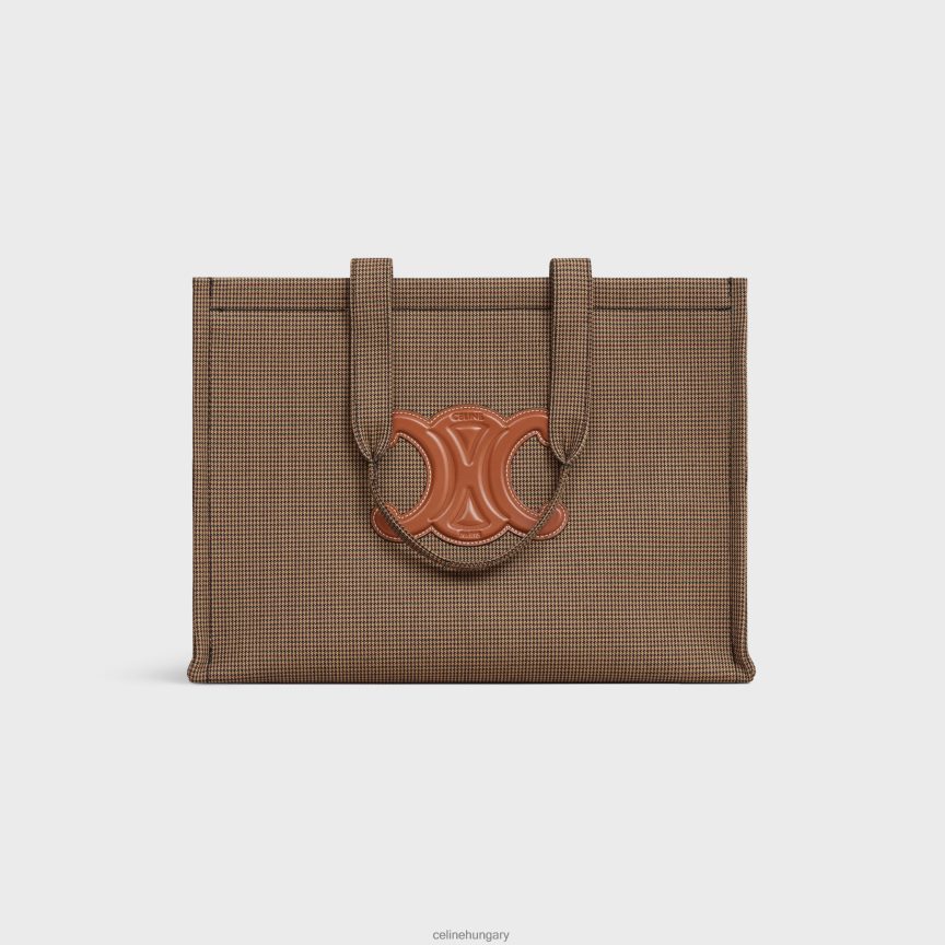 kiegészítők CELINE nagy cabas thais pied de poule textilből sokszínű nők J6P488241