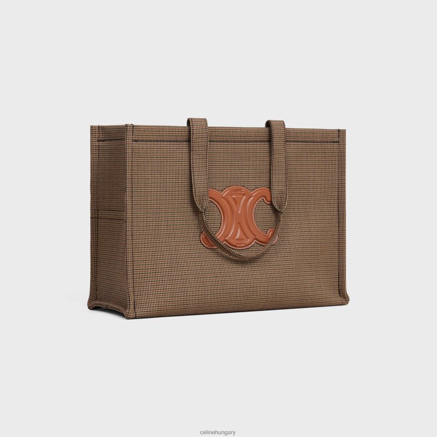 kiegészítők CELINE nagy cabas thais pied de poule textilből sokszínű nők J6P488241