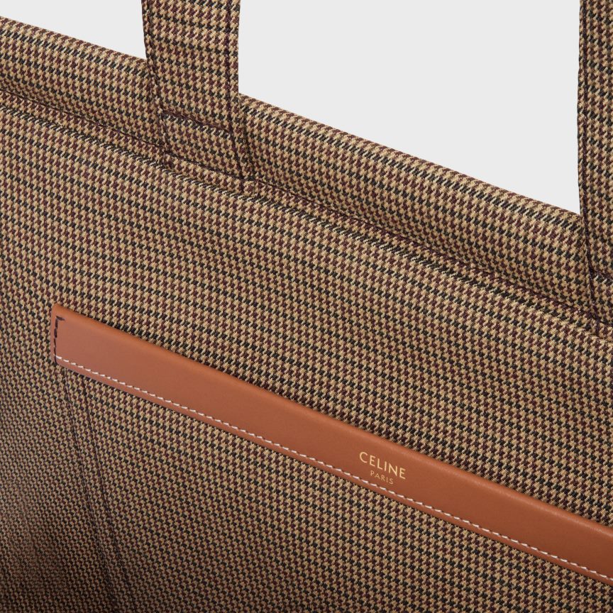 kiegészítők CELINE nagy cabas thais pied de poule textilből sokszínű nők J6P488241