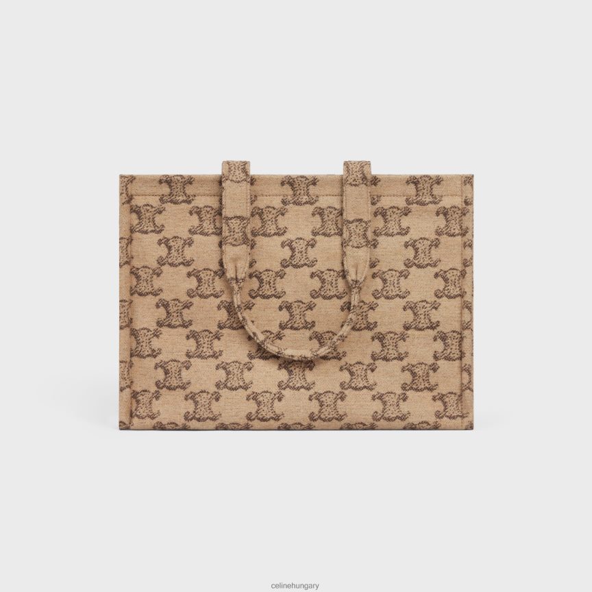 kiegészítők CELINE nagy cabas thais textilből, triumfával teve nők J6P488243