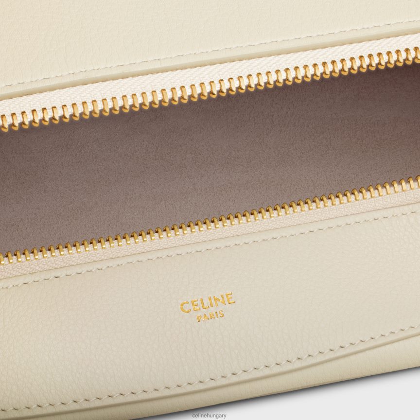 kiegészítők CELINE nagy romi rugalmas borjúbőrben mészkő nők J6P488293