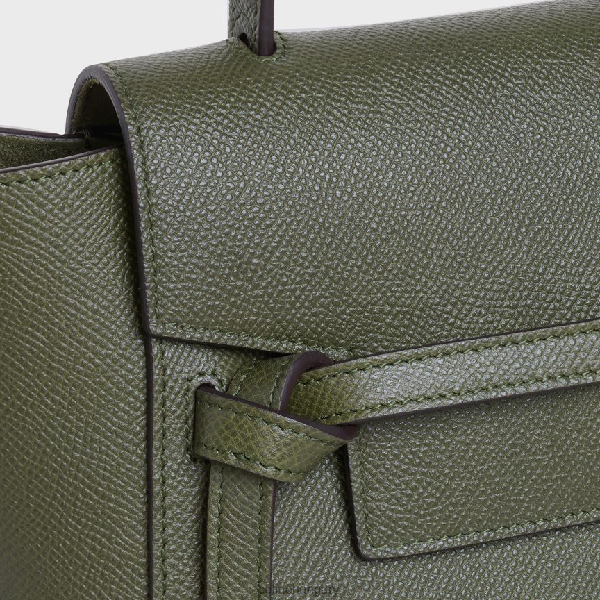 kiegészítők CELINE nano övtáska szemcsés borjúbőrből khaki nők J6P488270