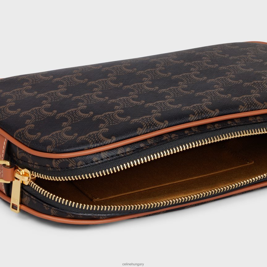 kiegészítők CELINE több táska triumph vászonból és borjúbőrből Cser nők J6P488227