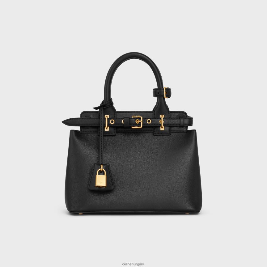 kiegészítők CELINE tini conti táska rugalmas borjúbőrből fekete nők J6P48877