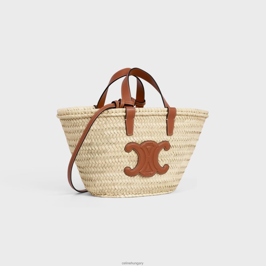 kiegészítők CELINE tini klasszikus páncél pálmalevélből és borjúbőrből Cser nők J6P48884