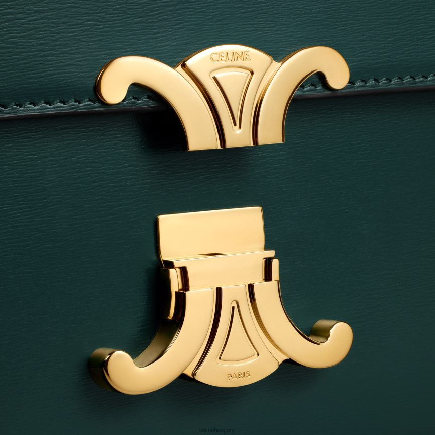 kiegészítők CELINE tini triomphe táska fényes borjúbőrből amazone nők J6P48899