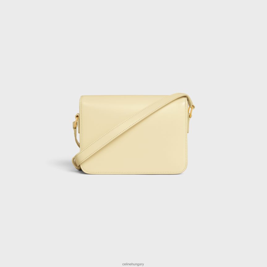 kiegészítők CELINE tini triomphe táska fényes borjúbőrből napfény nők J6P488113