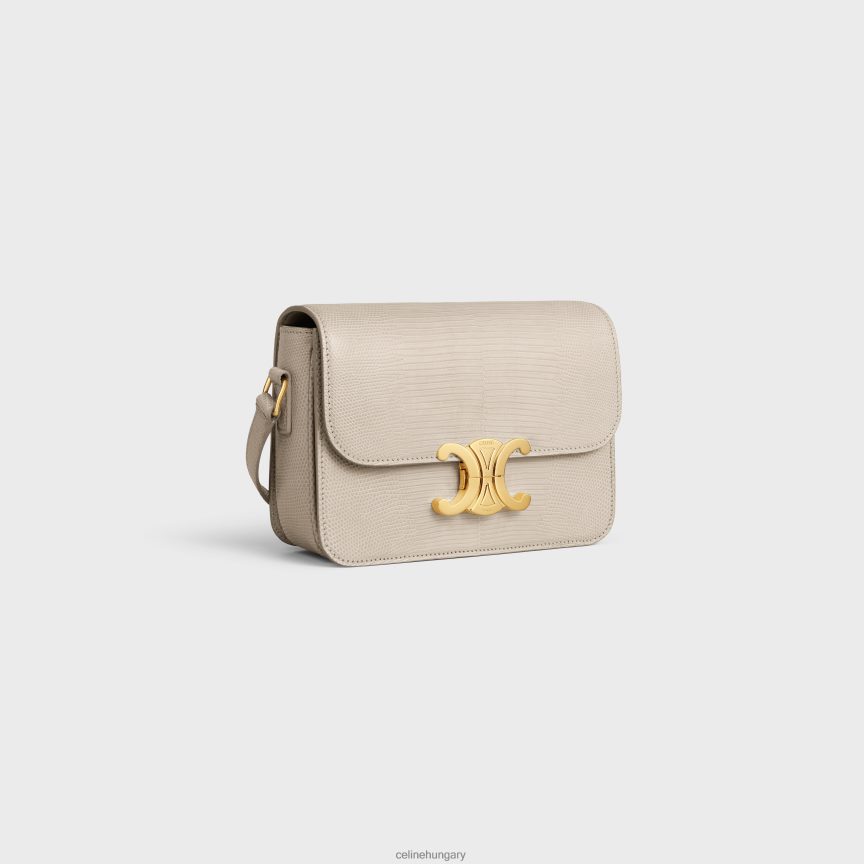 kiegészítők CELINE tini triomphe táska gyíkban könnyű kő nők J6P48849