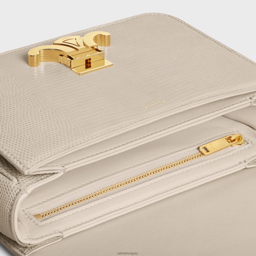 kiegészítők CELINE tini triomphe táska gyíkban könnyű kő nők J6P48849