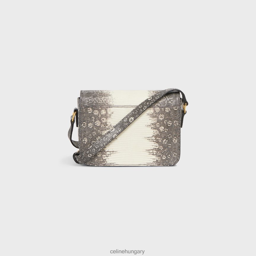 kiegészítők CELINE tini triomphe táska gyíkban természetes nők J6P488119