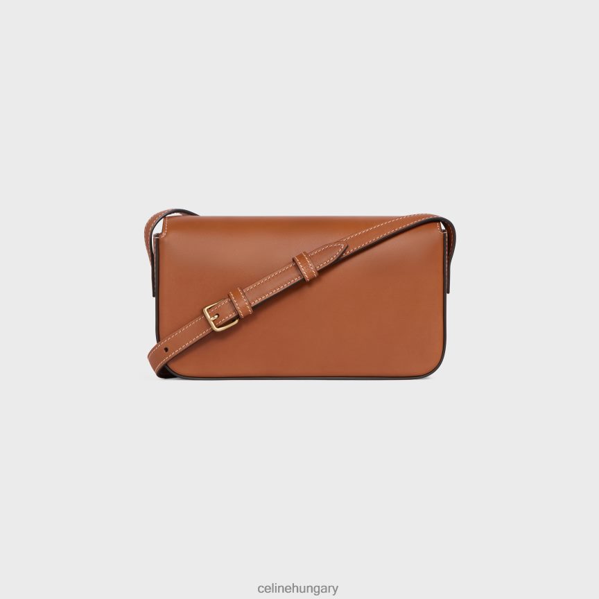 kiegészítők CELINE válltáska claude természetes borjúbőrből Cser nők J6P48854