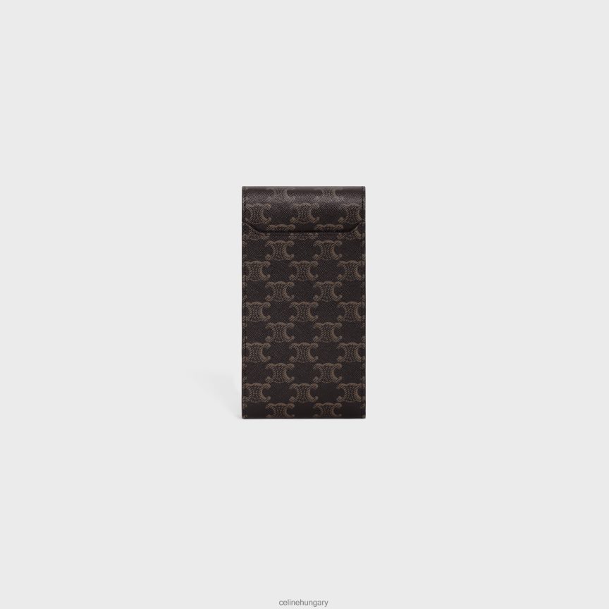 kiegészítők CELINE triomphe telefontáska triomphe vászonból Cser nők J6P488510