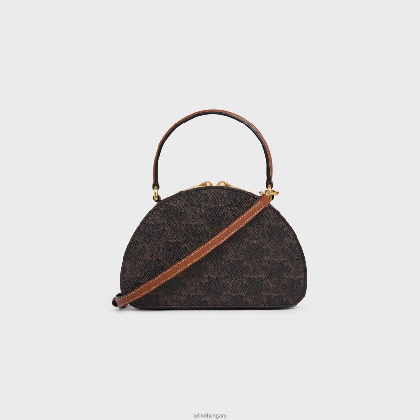 kiegészítők CELINE félhold tok triumph vászon Cser nők J6P488346