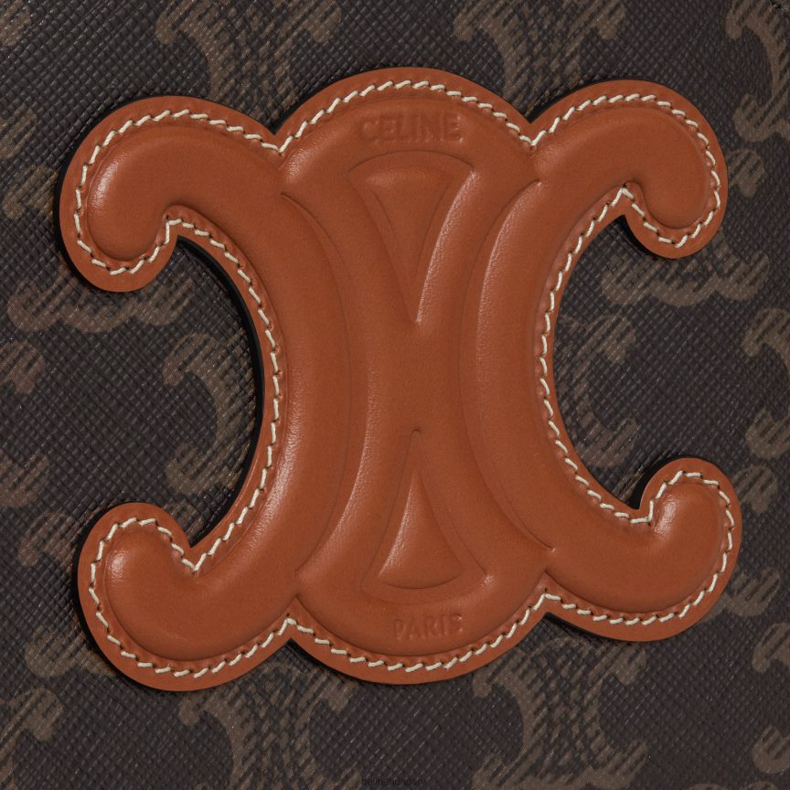 kiegészítők CELINE félhold tok triumph vászon Cser nők J6P488346