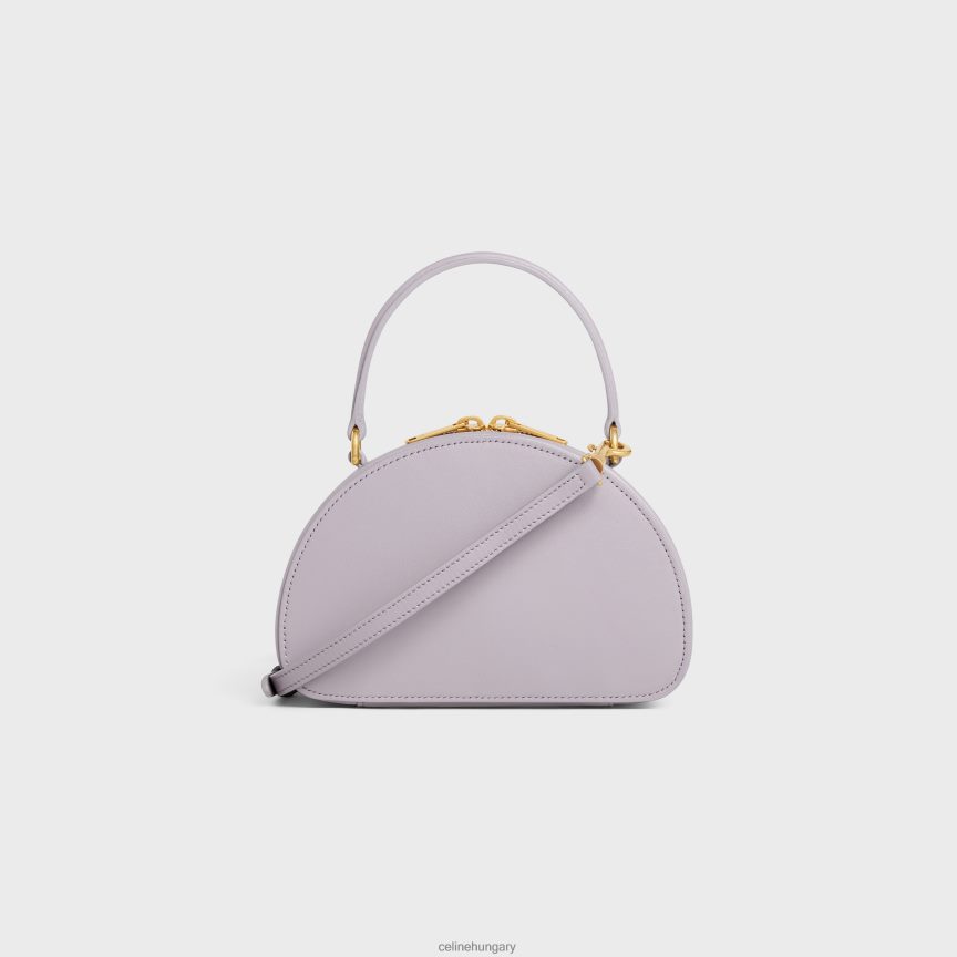 kiegészítők CELINE félholdas tok sima borjúbőrből világos lila nők J6P488379