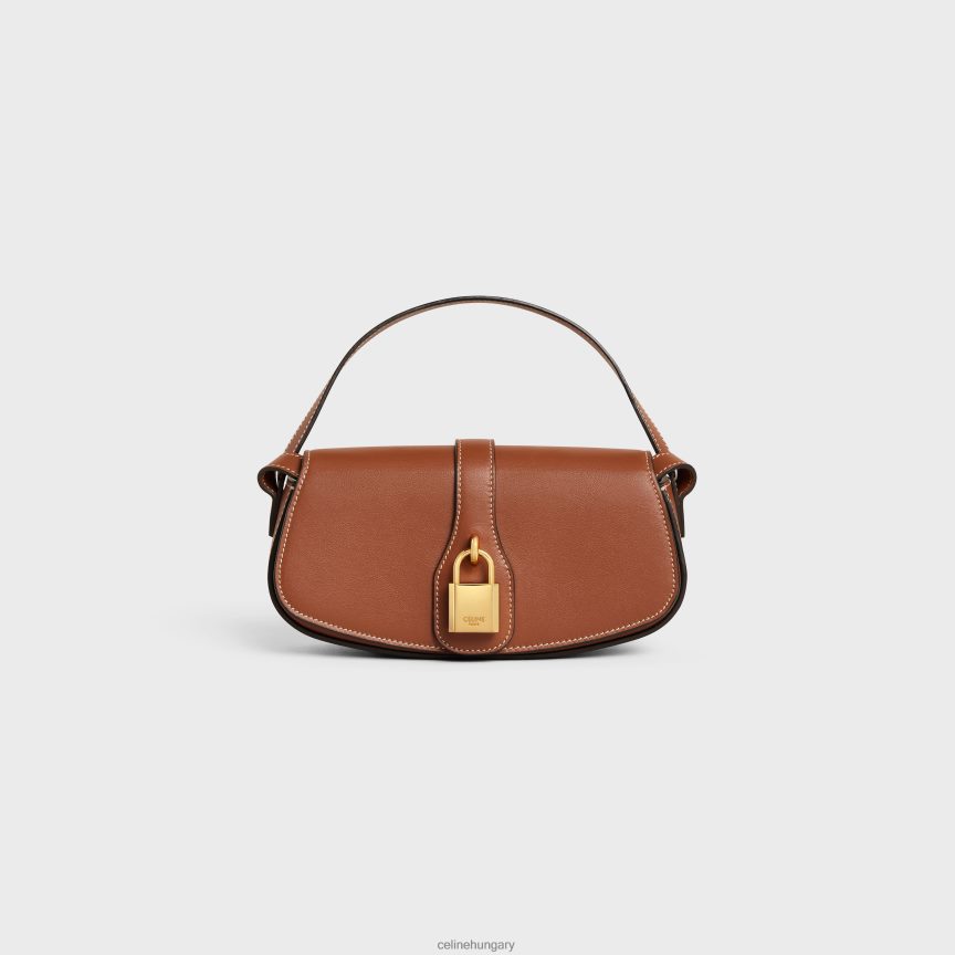 kiegészítők CELINE kuplung a pánton tabou sima borjúbőrből Cser nők J6P488397