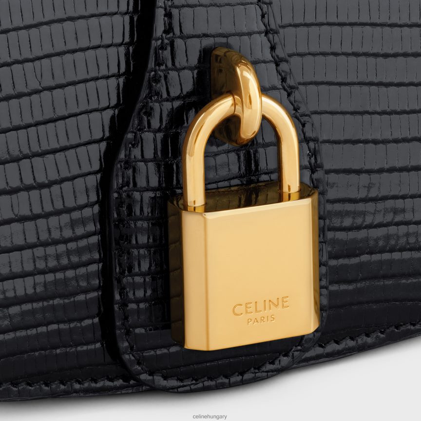 kiegészítők CELINE kuplung hevederen tabou gyíkban fekete nők J6P488396