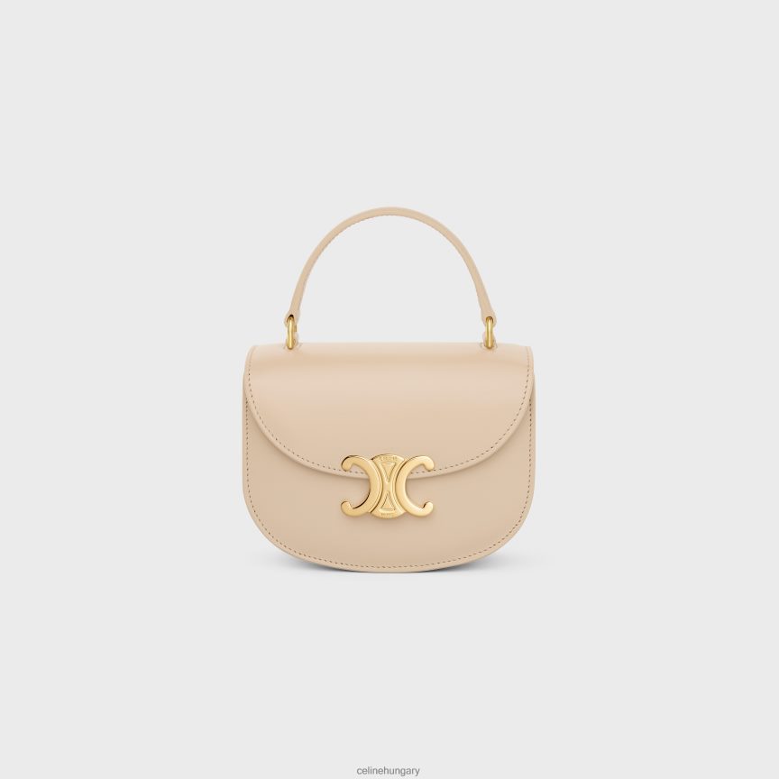 kiegészítők CELINE mini besace clea fényes borjúbőrből meztelen nők J6P488361