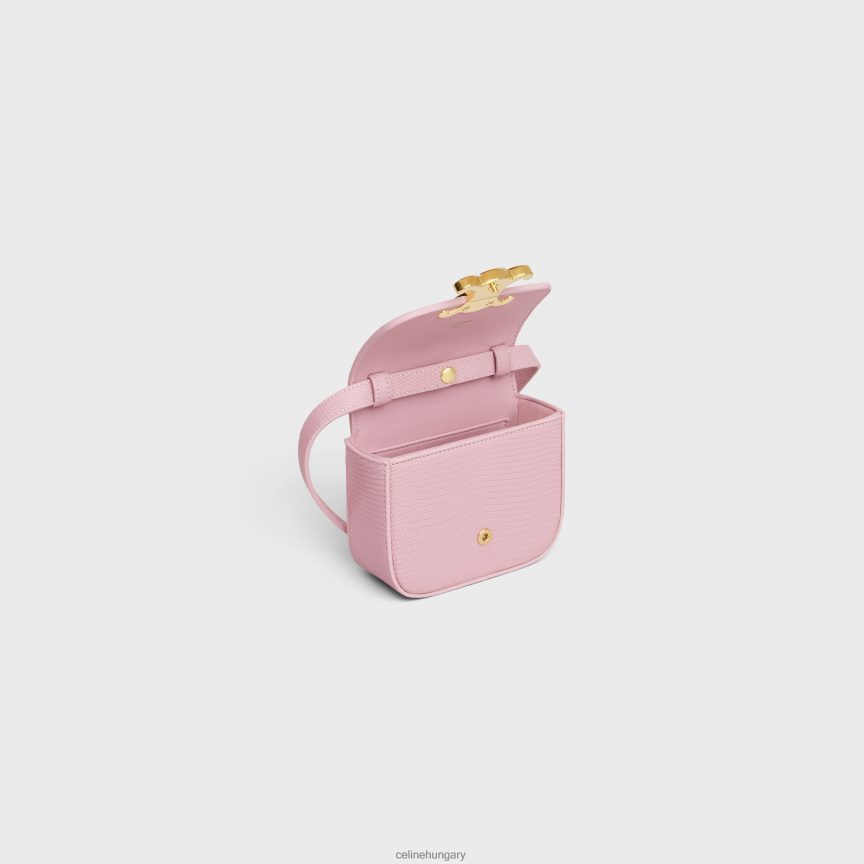 kiegészítők CELINE mini claude gyíkban világos rózsaszín nők J6P488376