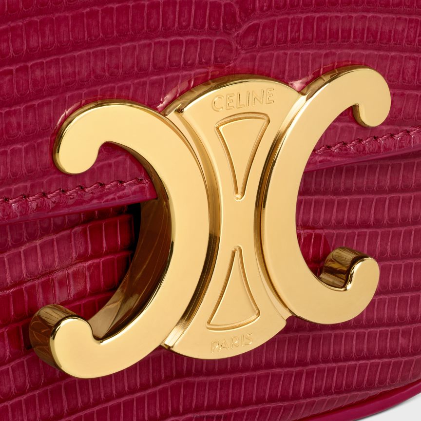 kiegészítők CELINE mini lánc claude gyíkban carmin nők J6P488363