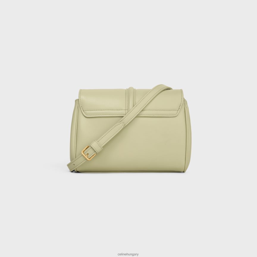 kiegészítők CELINE mini soft 16 sima borjúbőrben mandula zöld nők J6P488395