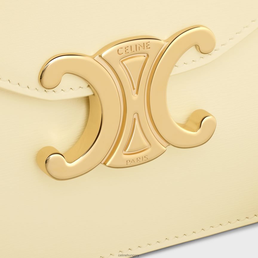 kiegészítők CELINE pénztárca láncon margó fényes borjúbőrből napfény nők J6P488355