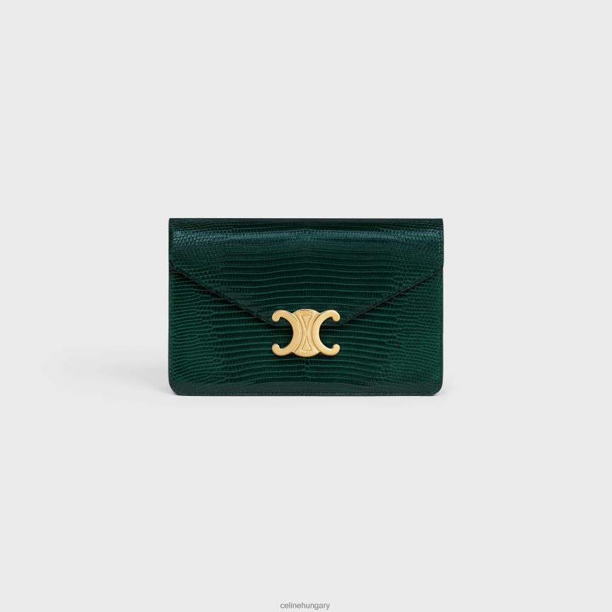 kiegészítők CELINE pénztárca láncon margó gyíkban amazone nők J6P488360