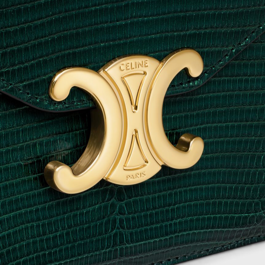 kiegészítők CELINE pénztárca láncon margó gyíkban amazone nők J6P488360