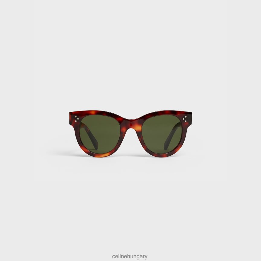 kiegészítők CELINE macskaszem s003 acetát napszemüveg ásványi üveg lencsékkel sötét havanna nők J6P4881136