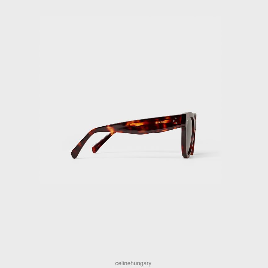 kiegészítők CELINE macskaszem s003 acetát napszemüveg ásványi üveg lencsékkel sötét havanna nők J6P4881136
