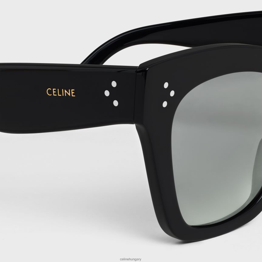 kiegészítők CELINE macskaszem s004 acetát napszemüveg polarizált lencsékkel fekete nők J6P4881137