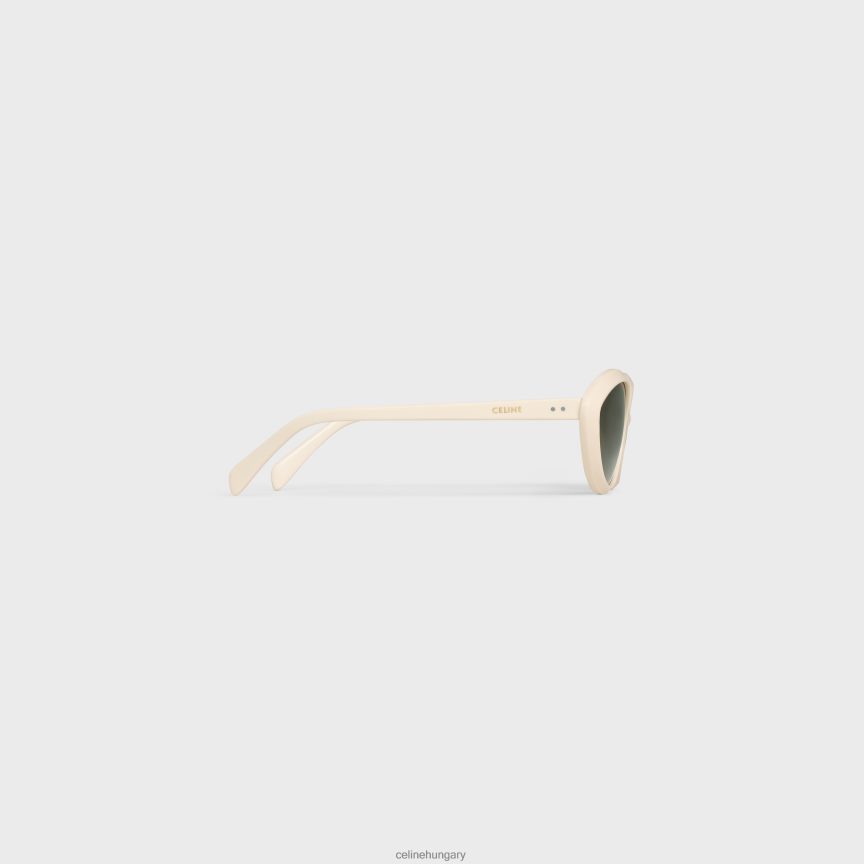 kiegészítők CELINE macskaszem s264 napszemüveg acetátban elefántcsont nők J6P4881141