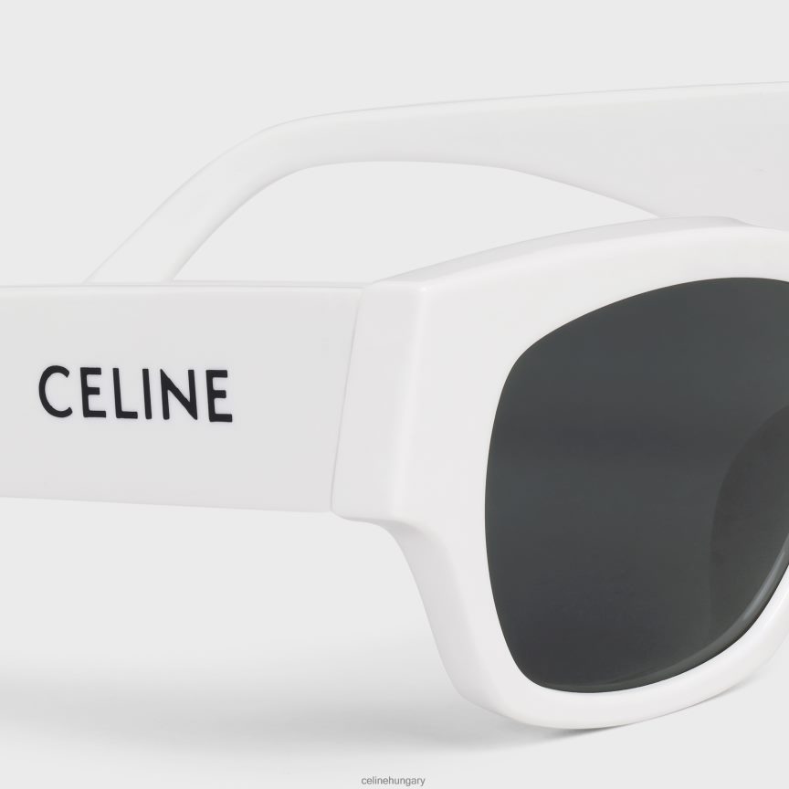 kiegészítők CELINE monochroms 01 napszemüveg acetátban fehér nők J6P4881127