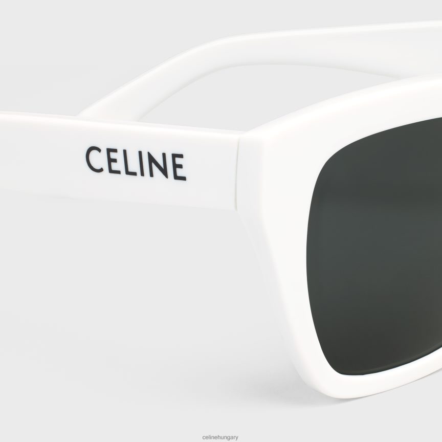 kiegészítők CELINE monochroms 03 napszemüveg acetátban fehér nők J6P4881129