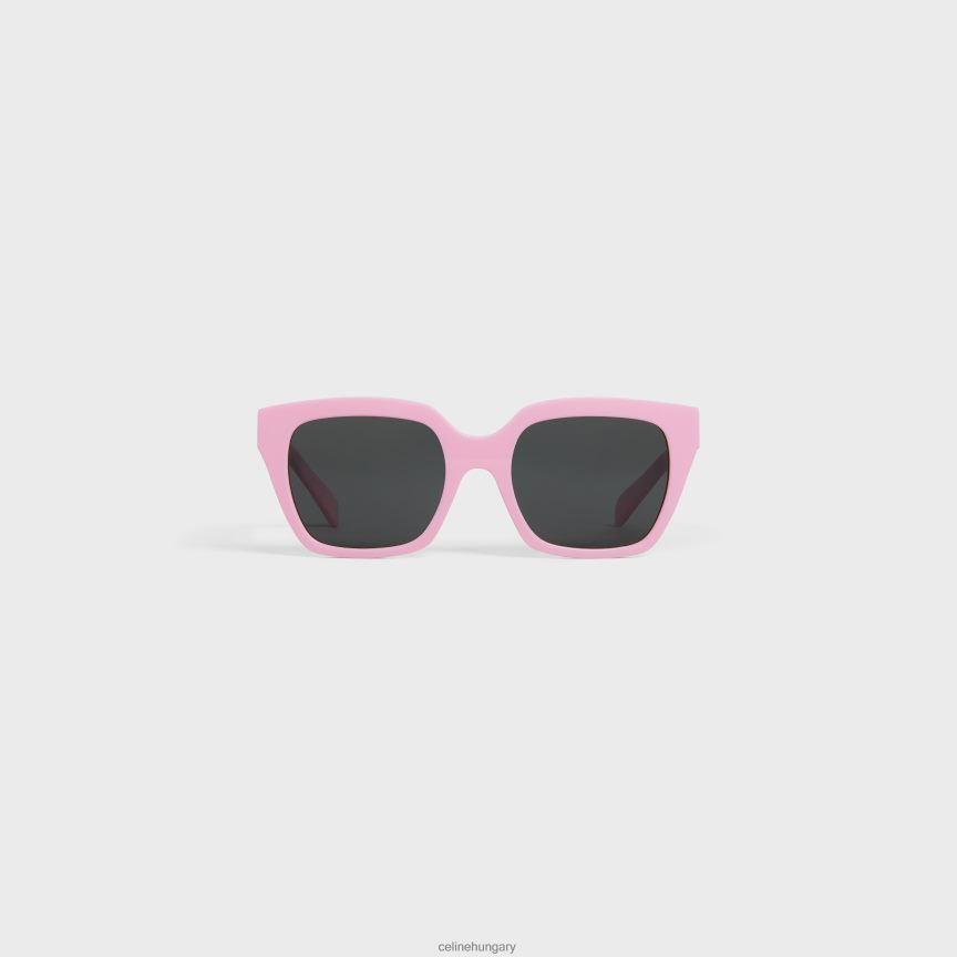 kiegészítők CELINE monochroms 03 napszemüveg acetátban világos rózsaszín nők J6P4881128