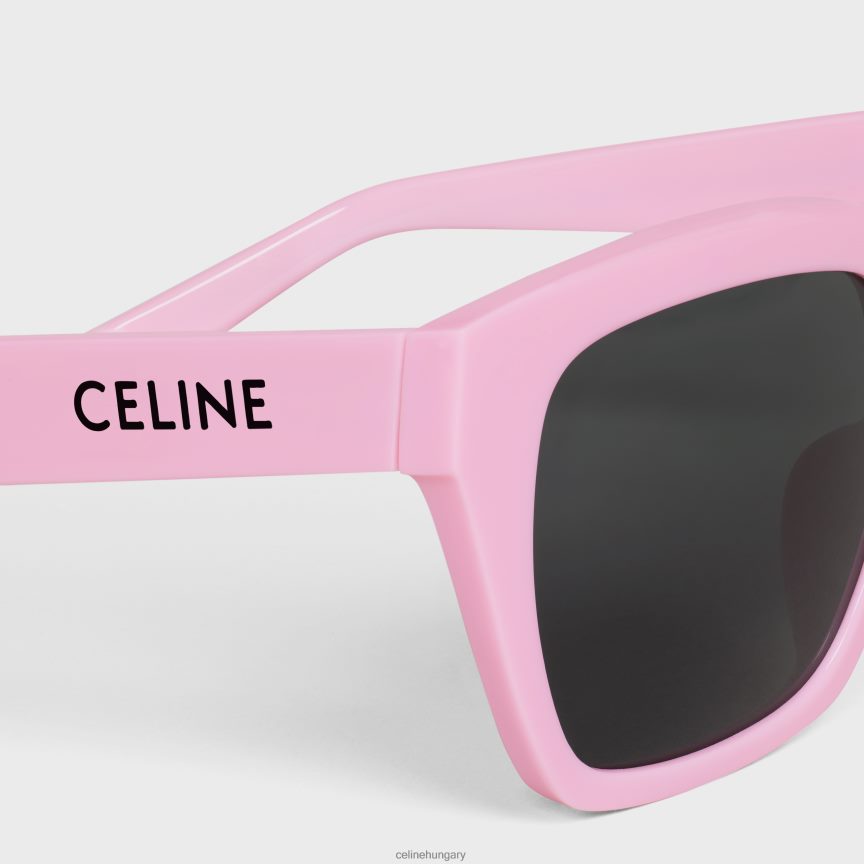 kiegészítők CELINE monochroms 03 napszemüveg acetátban világos rózsaszín nők J6P4881128