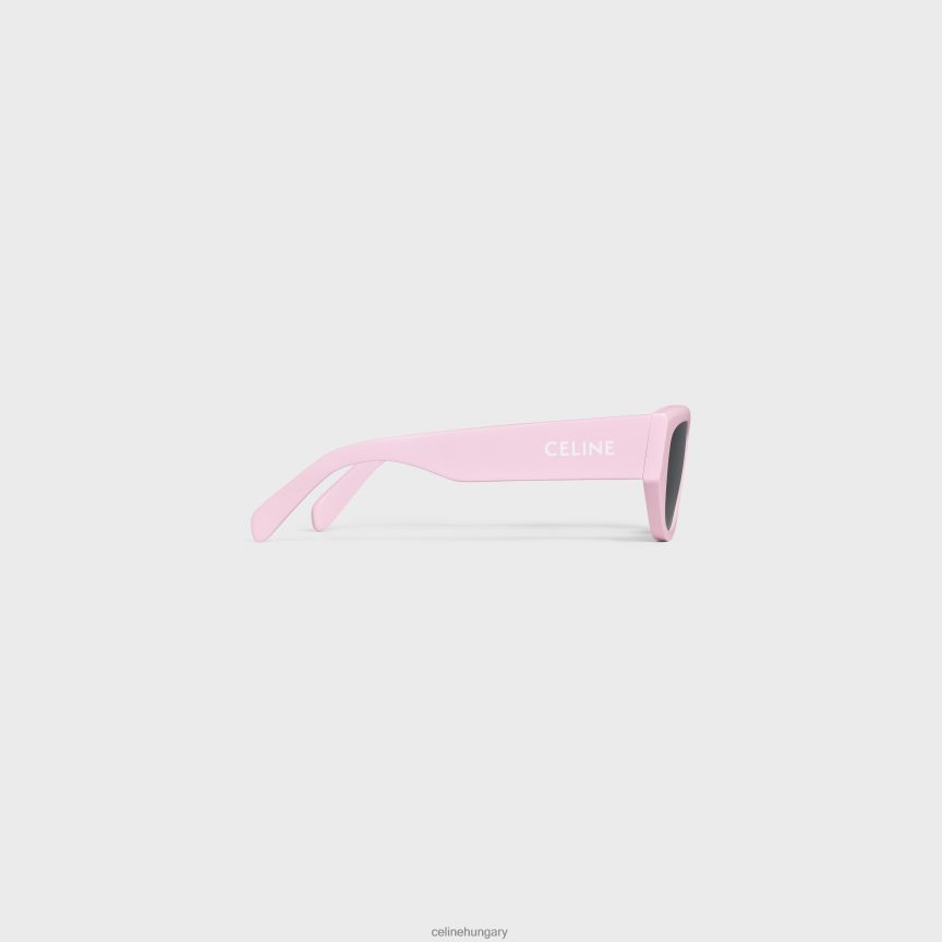 kiegészítők CELINE monochroms 06 napszemüveg acetátban világos rózsaszín nők J6P4881041