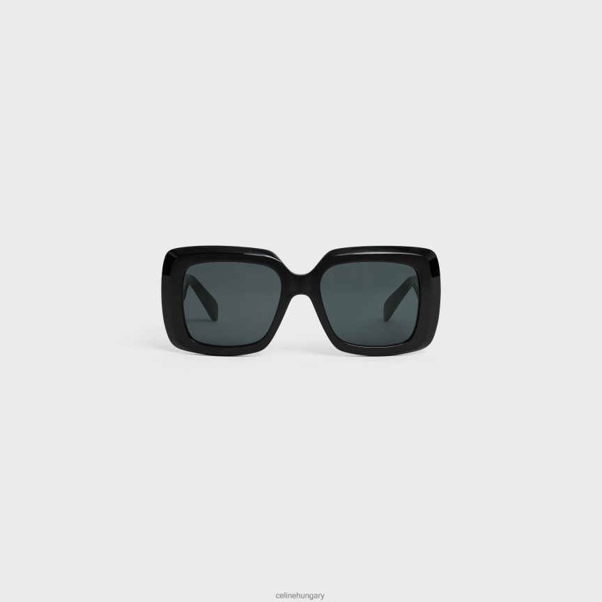 kiegészítők CELINE szögletes s263 napszemüveg acetátban fekete nők J6P4881149