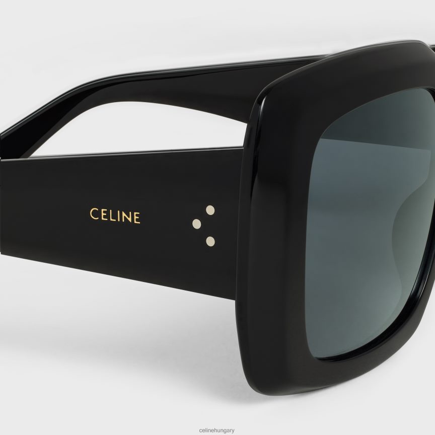 kiegészítők CELINE szögletes s263 napszemüveg acetátban fekete nők J6P4881149