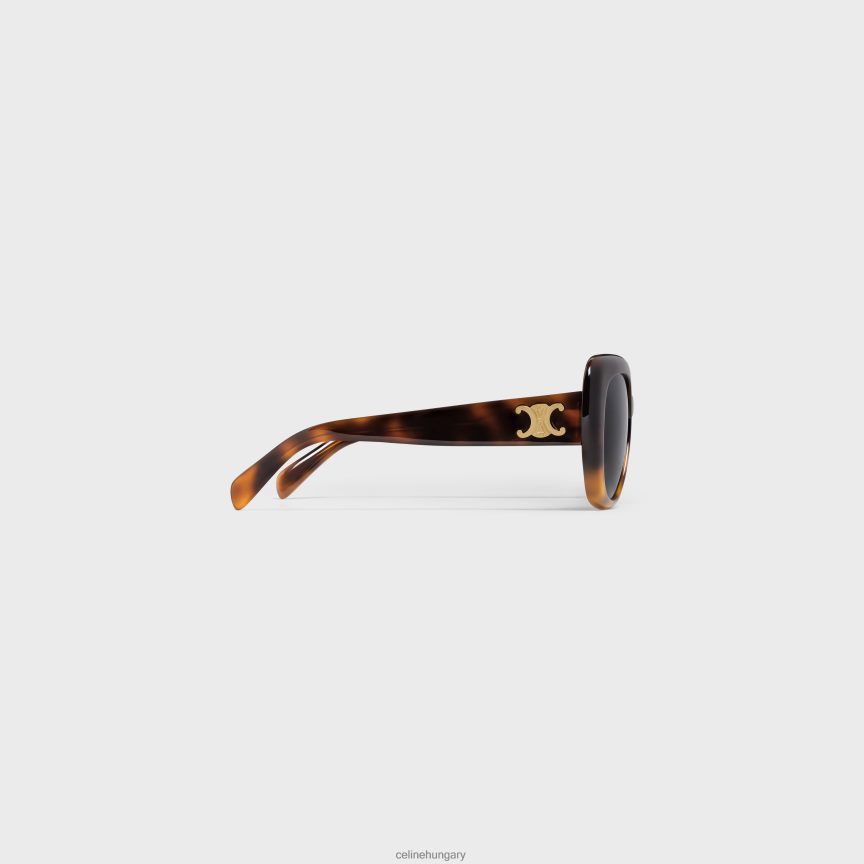 kiegészítők CELINE triomphe 06 napszemüveg acetátban gradiens havanna nők J6P4881109