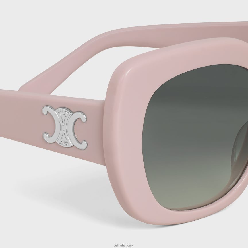 kiegészítők CELINE triomphe 06 napszemüveg acetátban pasztell rózsaszín nők J6P4881111