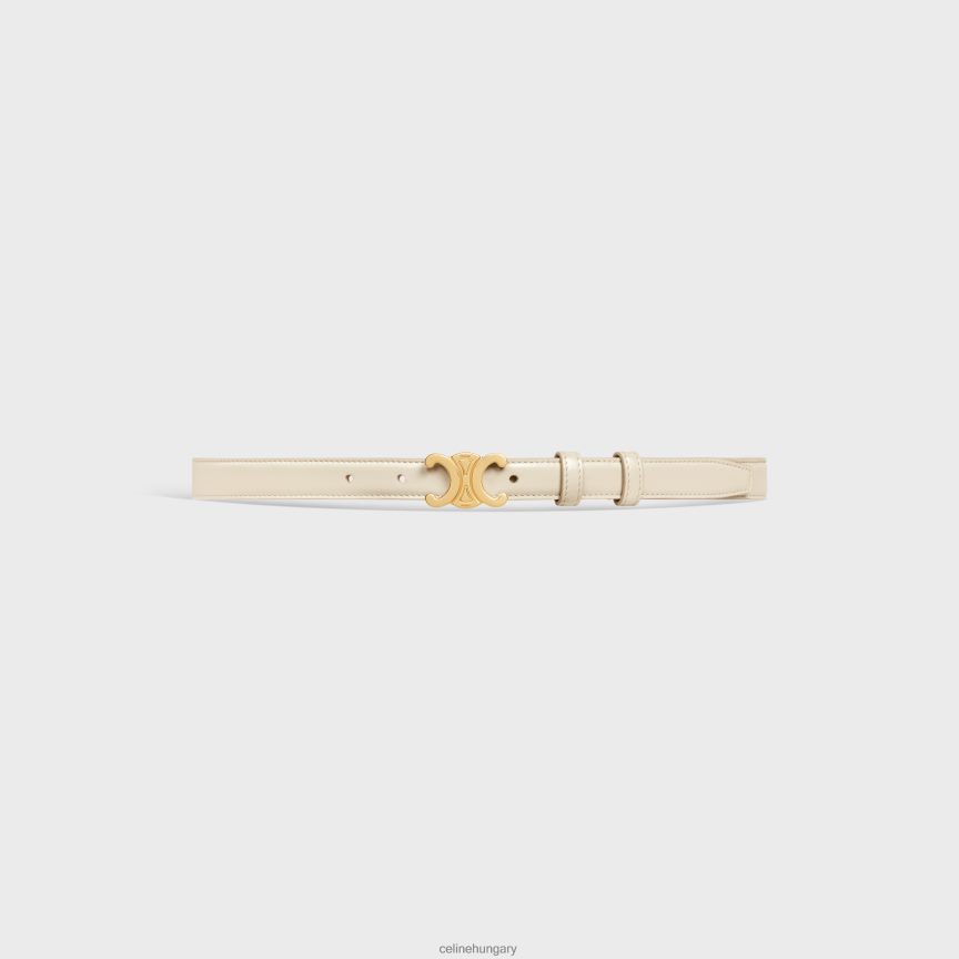 kiegészítők CELINE kis triomphe öv taurillon bőrből pampa nők J6P4881076