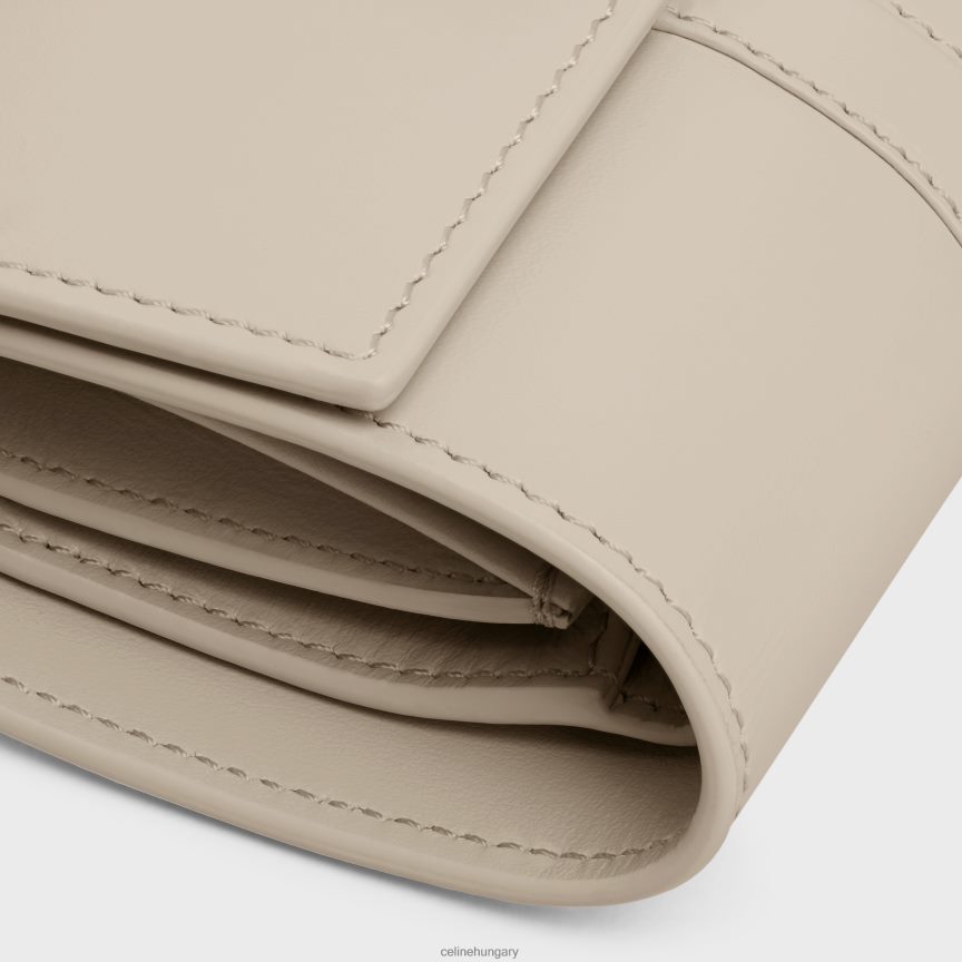 kiegészítők CELINE kis háromrészes pénztárca 16 fényes borjúbőrből könnyű kő nők J6P488424