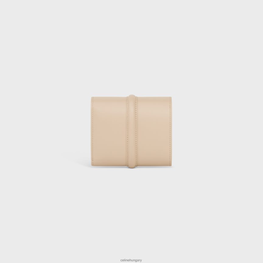 kiegészítők CELINE kis háromrészes pénztárca 16 fényes borjúbőrből meztelen nők J6P488468